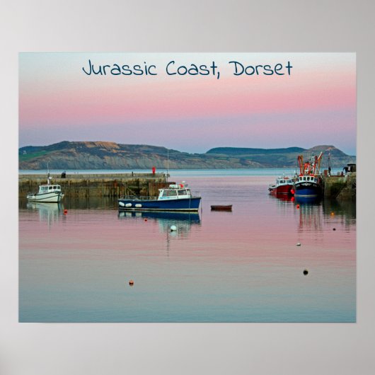 Jurassic Coast, Lyme Regis, Dorset Poster (Voorkant)