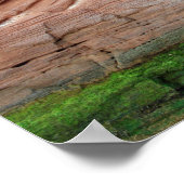 Jurassic Coast Red rocks, Devon, Engeland Poster (Hoek)