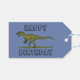 Jurassic Dinosaur Allosaurus Cadeaulabel