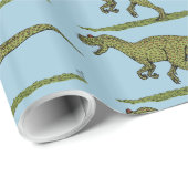 Jurassic Dinosaur Allosaurus Cadeaupapier (Rol Hoek)