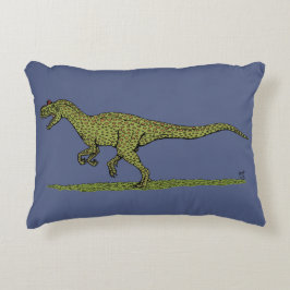 Jurassic Dinosaur Allosaurus Decoratief Kussen