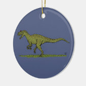 Jurassic Dinosaur Allosaurus Keramisch Ornament (Links)