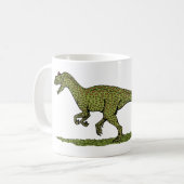 Jurassic Dinosaur Allosaurus Koffiemok (Voorkant links)