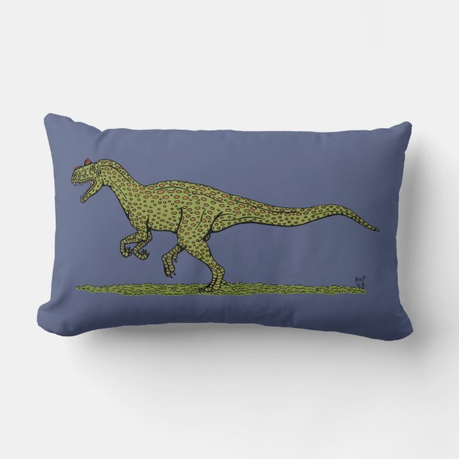 Jurassic Dinosaur Allosaurus Kussen (Voorkant)