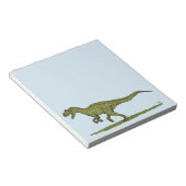 Jurassic Dinosaur Allosaurus Notitieblok (Schuin)