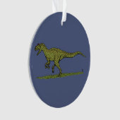Jurassic Dinosaur Allosaurus Ornament (voorkant)