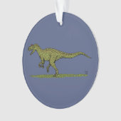 Jurassic Dinosaur Allosaurus Ornament (voorkant)
