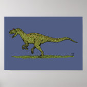 Jurassic Dinosaur Allosaurus Poster (Voorkant)