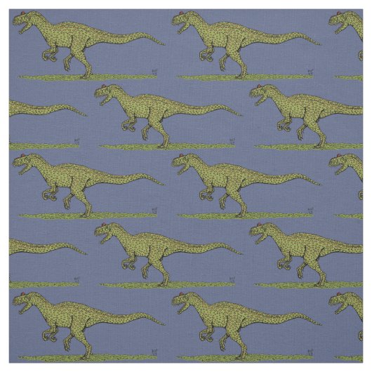 Jurassic Dinosaur Allosaurus Stof (Swatch)