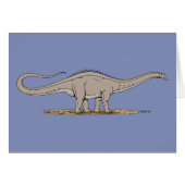 Jurassic Dinosaur Apatosaurus (Voorkant Horizontaal)