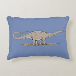 Jurassic Dinosaur Apatosaurus Accent Kussen
