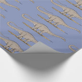 Jurassic Dinosaur Apatosaurus Cadeaupapier (Hoek)