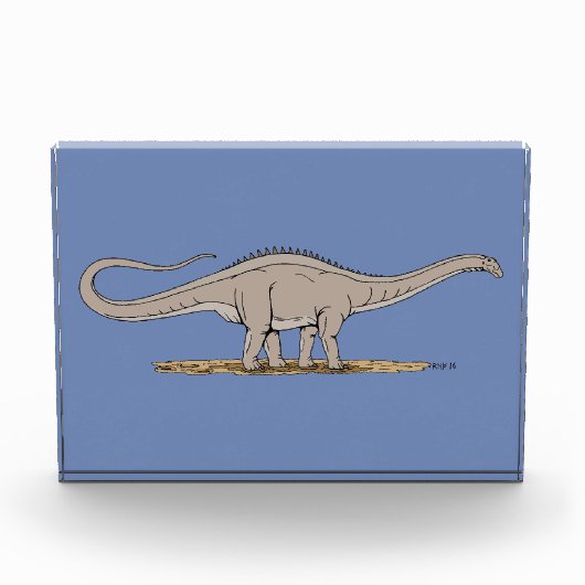 Jurassic Dinosaur Apatosaurus Fotoblokken (Voorkant)