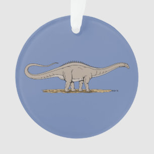 Jurassic Dinosaur Apatosaurus Ornament
