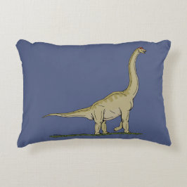 Jurassic Dinosaur Brachiosaurus Accent Kussen