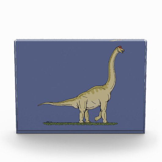 Jurassic Dinosaur Brachiosaurus Fotoblokken (Voorkant)