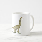 Jurassic Dinosaur Brachiosaurus Koffiemok (Voorkant rechts)