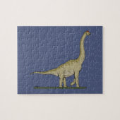 Jurassic Dinosaur Brachiosaurus Legpuzzel (Horizontaal)