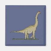 Jurassic Dinosaur Brachiosaurus Magneet (Voorkant)