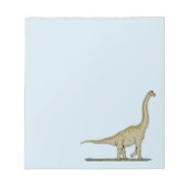 Jurassic Dinosaur Brachiosaurus Notitieblok (Voorkant)