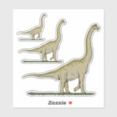 Jurassic Dinosaur Brachiosaurus Sticker (Vel)