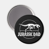 Jurassic Dinosaur Dad Magneet (Voorkant / Achterkant)
