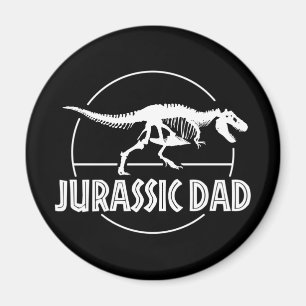Jurassic Dinosaur Dad Magneet
