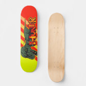 Jurassic Dinosaur Hunter Skateboard (Voorkant)