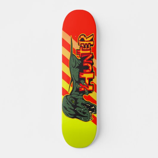 Jurassic Dinosaur Hunter Skateboard (Voorkant)