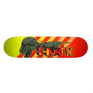 Jurassic Dinosaur Hunter Skateboard