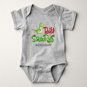 Jurassic Dinosaur Personalized Baby Saurus Romper