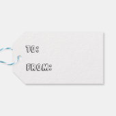 Jurassic Dinosaur Stegosaurus Cadeaulabel (Achterkant Horizontaal)