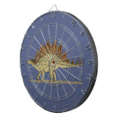 Jurassic Dinosaur Stegosaurus Dartbord (Voorkant Rechts)