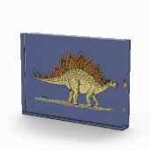 Jurassic Dinosaur Stegosaurus Fotoblokken (Rechts)