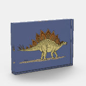 Jurassic Dinosaur Stegosaurus Fotoblokken (Links)