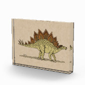 Jurassic Dinosaur Stegosaurus Fotoblokken (Rechts)