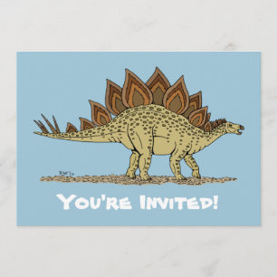 Jurassic Dinosaur Stegosaurus Kaart