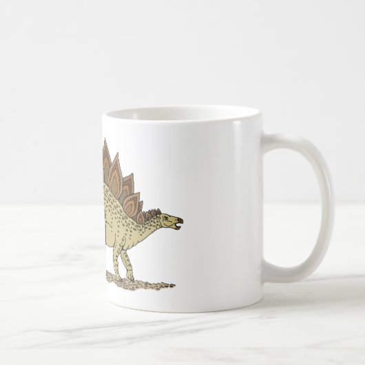 Jurassic Dinosaur Stegosaurus Koffiemok (Rechts)