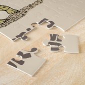 Jurassic Dinosaur Stegosaurus Legpuzzel (Zijkant)