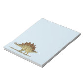 Jurassic Dinosaur Stegosaurus Notitieblok (Linkerzijde)