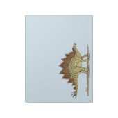 Jurassic Dinosaur Stegosaurus Notitieblok (Linkerzijde)