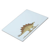 Jurassic Dinosaur Stegosaurus Notitieblok (Schuin)