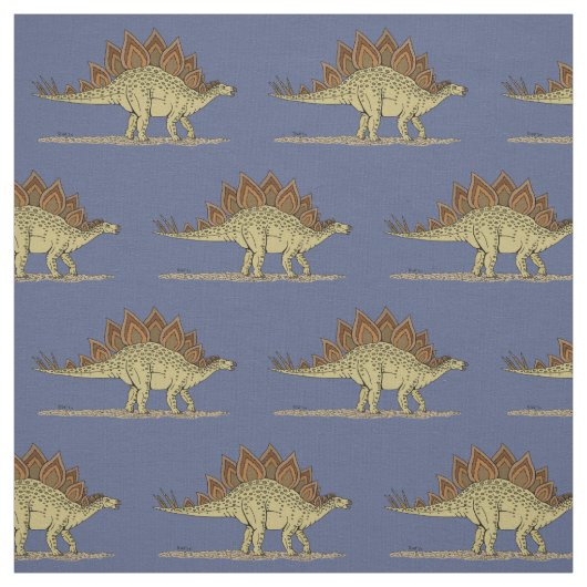 Jurassic Dinosaur Stegosaurus Stof (Swatch)
