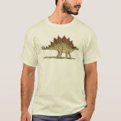 Jurassic Dinosaur Stegosaurus T-shirt (Voorkant)
