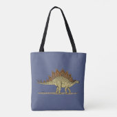 Jurassic Dinosaur Stegosaurus Tote Bag (Achterkant)