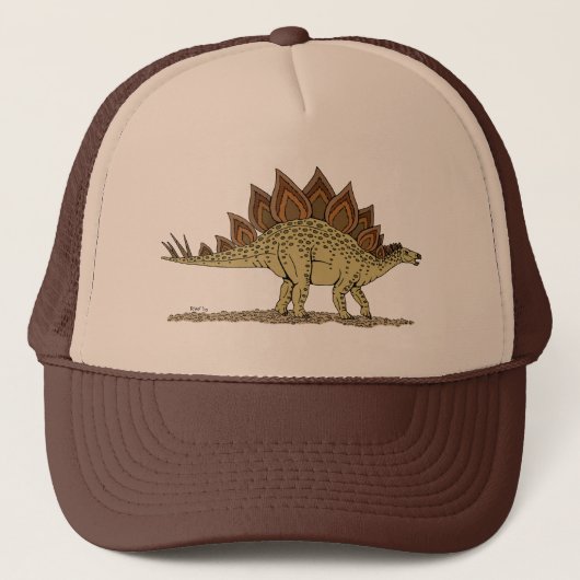 Jurassic Dinosaur Stegosaurus Trucker Pet (Voorkant)