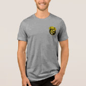 Jurassic Dinosaur T-Rex Tee Tri-Blend Shirt (Voorkant)