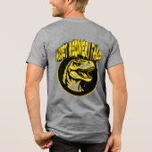Jurassic Dinosaur T-Rex Tee Tri-Blend Shirt (Achterkant)