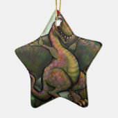 Jurassic Dinosaurs Keramisch Ornament (Links)
