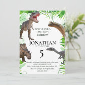 Jurassic Dinosaurs oerwoud Kaart (Staand voorkant)